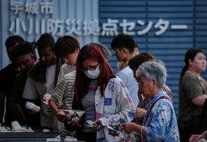 JAPON-KUMAMOTO-TERREMOTO-REFUGIO TEMPORAL