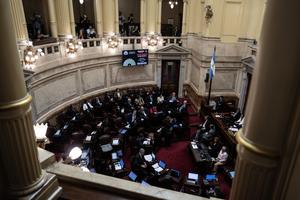 ARGENTINA-BUENOS AIRES-REFORMA LABORAL-SENADO-DEBATE