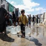 MEDIO ORIENTE-CIUDAD DE GAZA-AGUA-ESCASEZ DE FONDOS