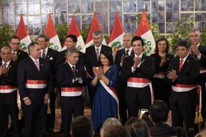 PERU-LIMA-FUJIMORI-MINISTROS