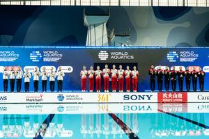 CANADA-TORONTO-NATACION ARTISTICA-COPA MUNDIAL-SUPER FINAL-EQUIPO ACROBATICO
