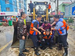 CHINA-JILIN-WANGQING-INUNDACION