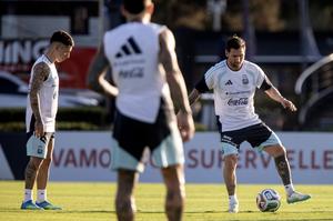ARGENTINA-EZEIZA-COPA MUNDIAL DE LA FIFA 2026-ENTRENAMIENTO