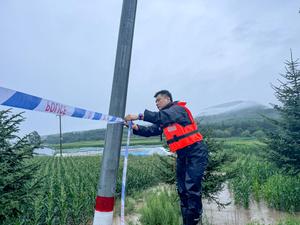 CHINA-JILIN-WANGQING-INUNDACION