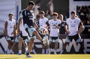 ARGENTINA-EZEIZA-COPA MUNDIAL DE LA FIFA 2026-ENTRENAMIENTO