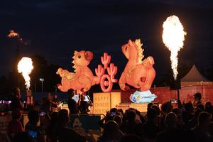 NUEVA ZELANDA-AUCKLAND-FESTIVAL DE LAS LINTERNAS-CELEBRACION
