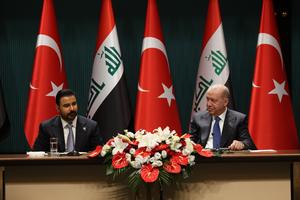 TURQUIA-ANKARA-IRAK-PRIMER MINISTRO-CONFERENCIA DE PRENSA