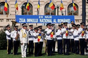 RUMANIA-BUCAREST-DIA DEL HIMNO NACIONAL