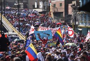 VENEZUELA-MIRANDA-CARACAZO-MARCHA
