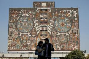MEXICO-CIUDAD DE MEXICO-UNAM-PATRIMONIO CULTURAL DEL MUNDO
