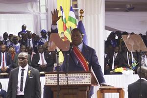 REPUBLICA CENTROAFRICANA-BANGUI-PRESIDENTE-TOMA DE POSESION