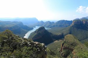 SUDAFRICA-MPUMALANGA-RESERVA NATURAL DEL CAÑON DEL RIO BLYDE