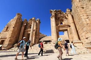 JORDANIA-JERASH-SITIO ARQUEOLOGICO-TURISMO