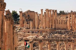 JORDANIA-JERASH-SITIO ARQUEOLOGICO-TURISMO