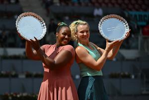 ESPAÑA-MADRID-TENIS-MADRID OPEN-DOBLES FEMENINOS-FINAL
