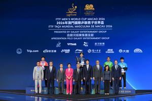 CHINA-MACAO-TENIS DE MESA-ITTF-COPA DEL MUNDO 2026-CEREMONIA DE PREMIACION