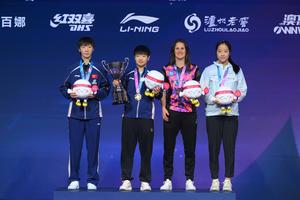 CHINA-MACAO-TENIS DE MESA-ITTF-COPA DEL MUNDO 2026-CEREMONIA DE PREMIACION