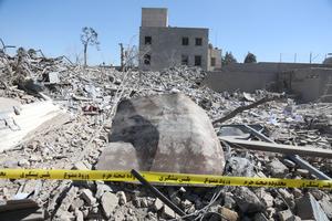 IRAN-TEHERAN-ATAQUES AEREOS-SECUELAS