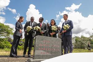 TANZANIA-DAR ES SALAAM-TAZARA-CONMEMORACION CONJUNTA