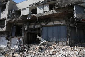 IRAN-TEHERAN-ATAQUES AEREOS-SECUELAS