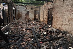 SRI LANKA-HORANA-CENTRO DE ATENCION PARA ANCIANOS-INCENDIO-SECUELAS