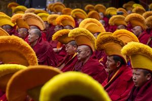 CHINA-XIZANG-LHASA-BUDISMO-GESHE LHARAMPA
