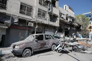 IRAN-TEHERAN-ATAQUES AEREOS-SECUELAS