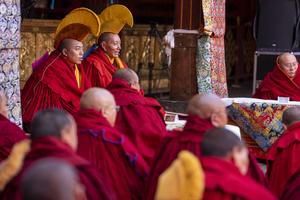 CHINA-XIZANG-LHASA-BUDISMO-GESHE LHARAMPA