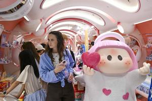 CHINA-SHANGHAI-TURISTAS EXTRANJEROS