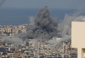 LIBANO-BEIRUT-ATAQUES AEREOS ISRAELIES