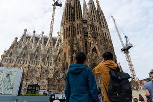 ESPAÑA-BARCELONA-TURISMO-TURISTAS CHINOS