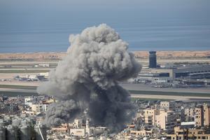 LIBANO-BEIRUT-ATAQUES AEREOS ISRAELIES