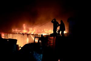 LIBANO-SIDON-ATAQUES AEREOS ISRAELIES-SECUELAS