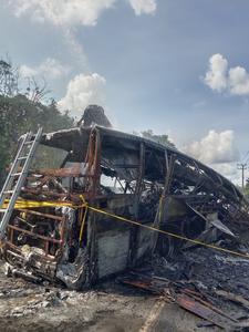 INDONESIA-SUMATRA DEL SUR-ACCIDENTE DE AUTOBUS-NUMERO DE MUERTOS