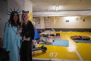 ISRAEL-TEL AVIV-REFUGIO SUBTERRANEO-VIDA COTIDIANA