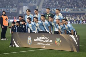 ARGENTINA-BUENOS AIRES-FUTBOL-ARGENTINA VS BENIN