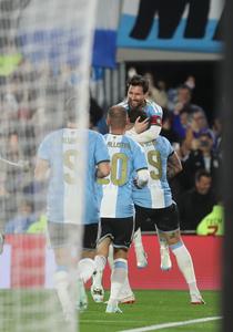 ARGENTINA-BUENOS AIRES-FUTBOL-ARGENTINA VS BENIN