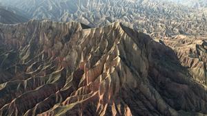 CHINA-GANSU-CAÑON SHILAQUAN-VISTA AEREA