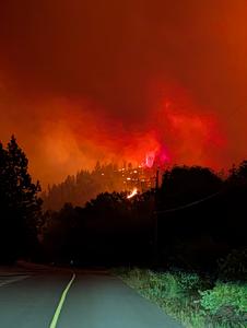 CANADA-COLUMBIA BRITANICA-INCENDIO FORESTAL