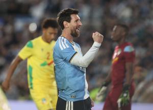 ARGENTINA-BUENOS AIRES-FUTBOL-ARGENTINA VS BENIN