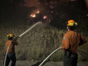 CANADA-COLUMBIA BRITANICA-INCENDIO FORESTAL