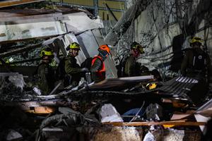 ISRAEL-HAIFA-MISIL IRANI-SECUELAS