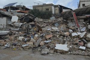 LIBANO-NABATIEH-ATAQUES AEREOS ISRAELIES-SECUELAS