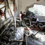 LIBANO-KFAR ROUMMANE-ATAQUE AEREO ISRAELI