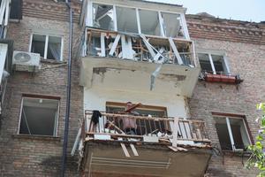 UCRANIA-KIEV-ATAQUE CON MISILES-SECUELA
