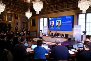 SUECIA-ESTOCOLMO-PREMIO NOBEL DE QUIMICA-GANADORES
