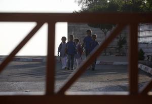 MEDIO ORIENTE-CISJORDANIA-NAPLUSA-NUEVO AÑO ESCOLAR