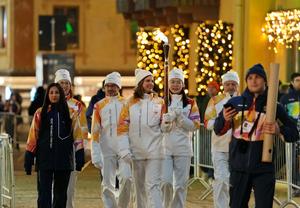 ITALIA-CORTINA D'AMPEZZO-JUEGOS PARALIMPICOS DE INVERNO-CEREMONIA DE UNIFICACION DE LA LLAMA