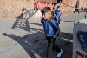 MEDIO ORIENTE-CISJORDANIA-NAPLUSA-NUEVO AÑO ESCOLAR