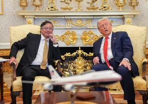 EEUU-WASHINGTON D. C.-COLOMBIA-TRUMP-PETRO-REUNION